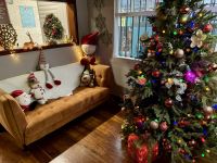 15. Tag – Weihnachtsdeko beim Abschiedsessen