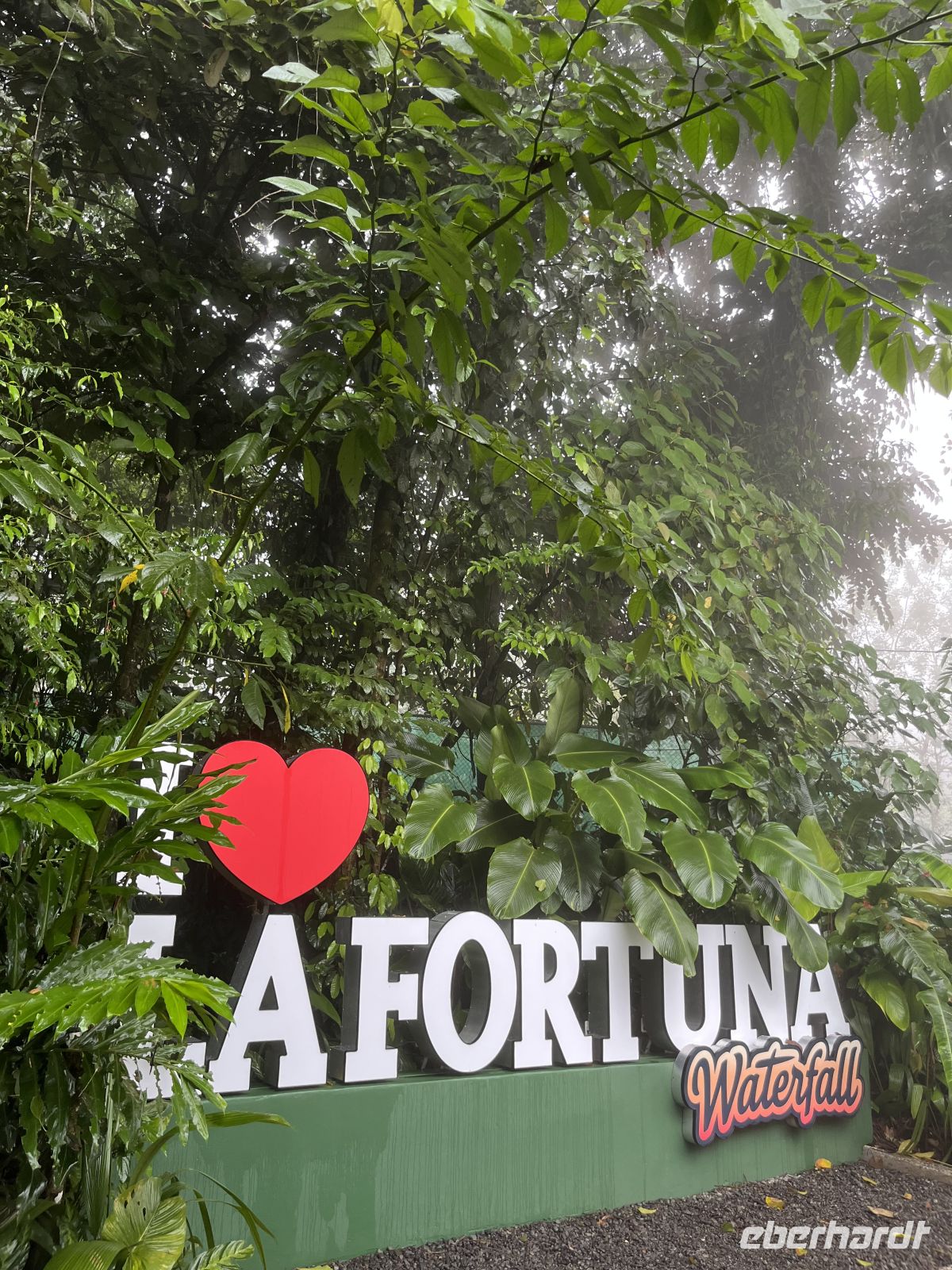 Besuch am Wasserfall La Fortuna