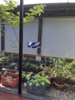 Raststätte mit Schmetterlingsgarten