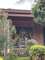 Wandbild im Nationalen Kulturzentrum