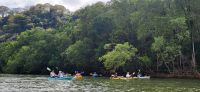 69 Kajaktour auf dem Fluss