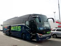 Unser Reisebus in Rostock