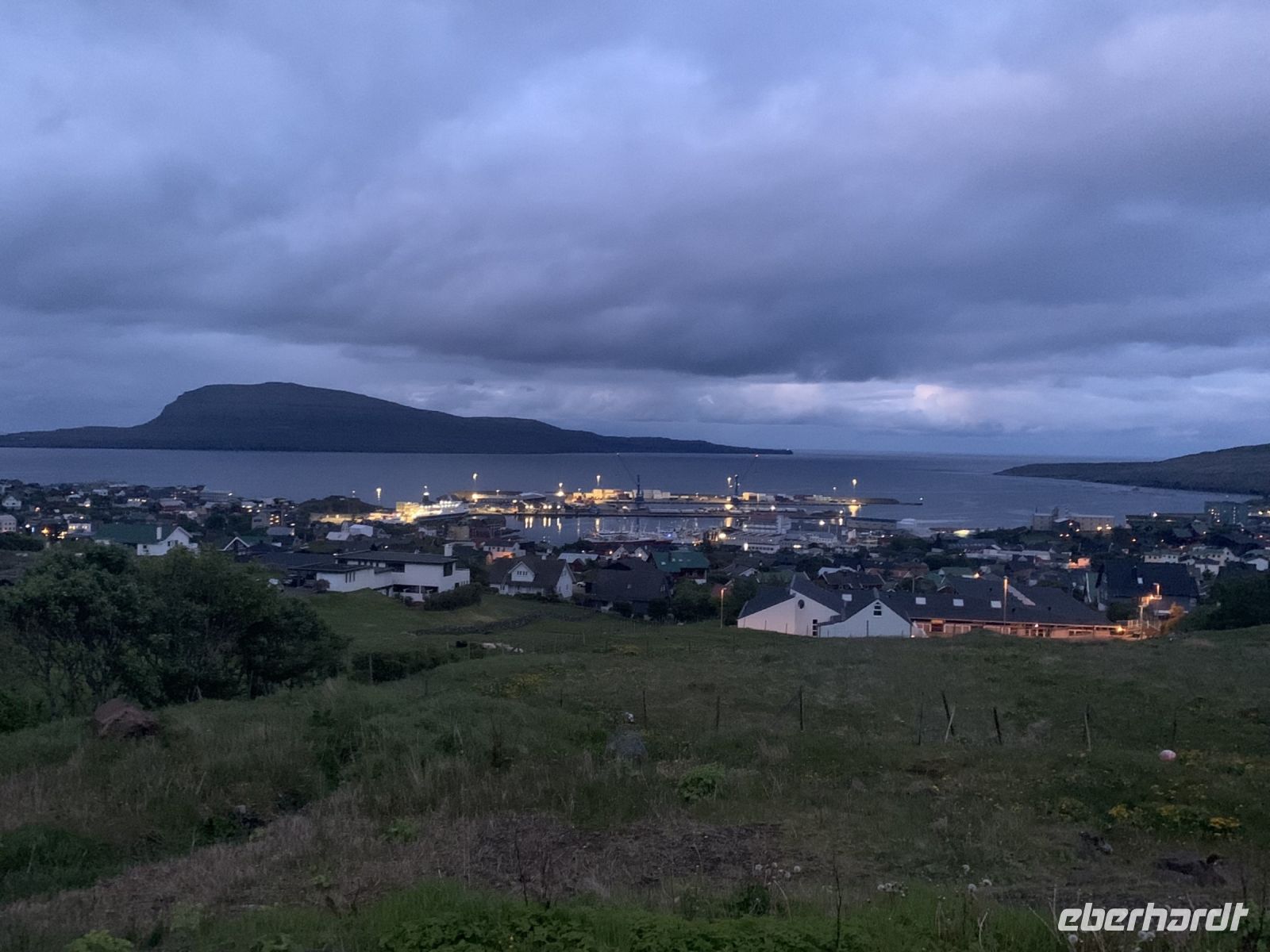 Torshavn 00:30 Uhr Anfang Juni - Färöer Inseln