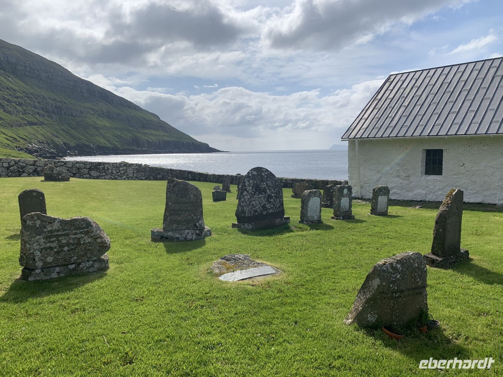 St. Olavs Kirche Kirjubøur - Insel Streymøy - Färöer Inseln
