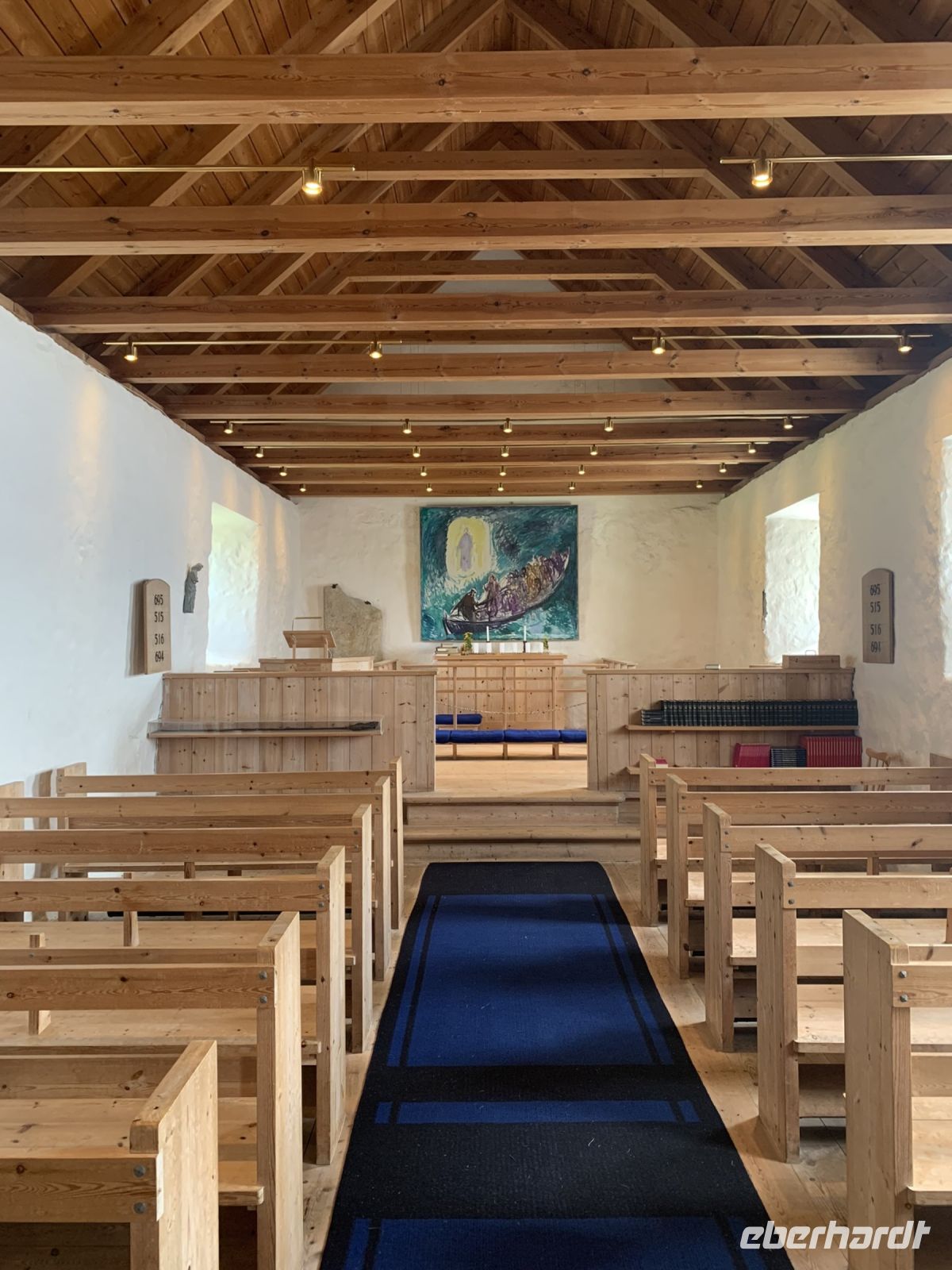 In der St. Olavs Kirche Kirjubøur - Insel Streymøy - Färöer Inseln