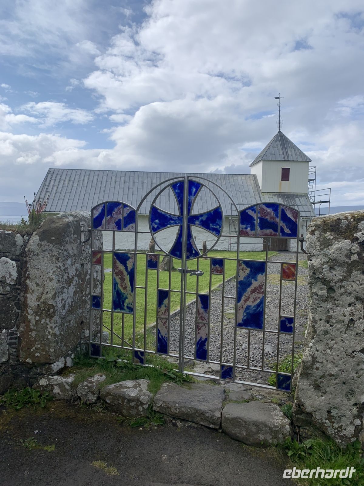 St. Olavs Kirche Kirjubøur - Insel Streymøy - Färöer Inseln