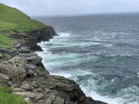 Steilküste Trøllanes - Kalsoy - Färöer Inseln