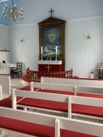 In der Kirche - Mikladalur - Insel Kalsoy - Färöer Inseln