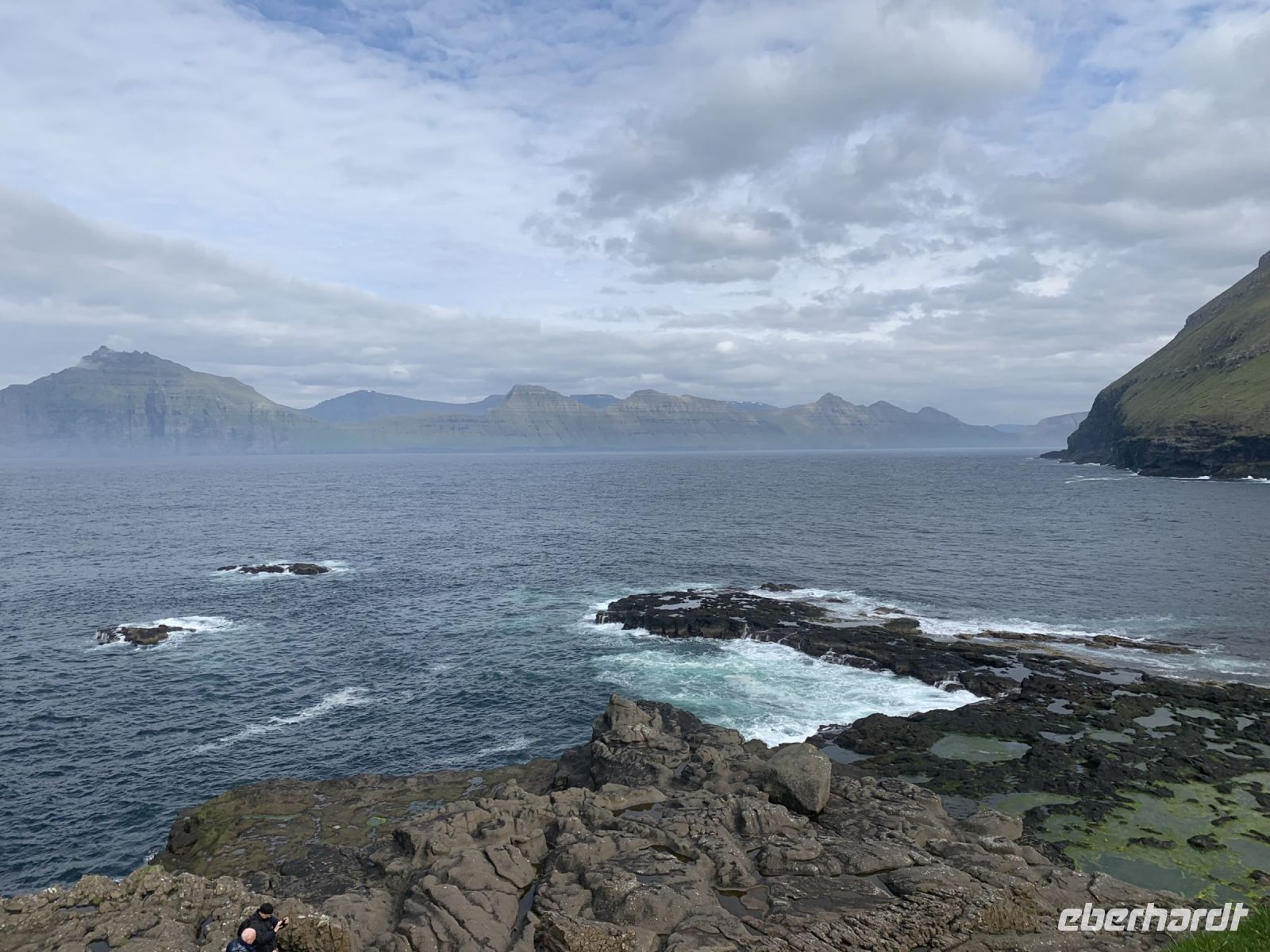 Blick von Gjogv - Insel Eysturoy - Färöer Inseln
