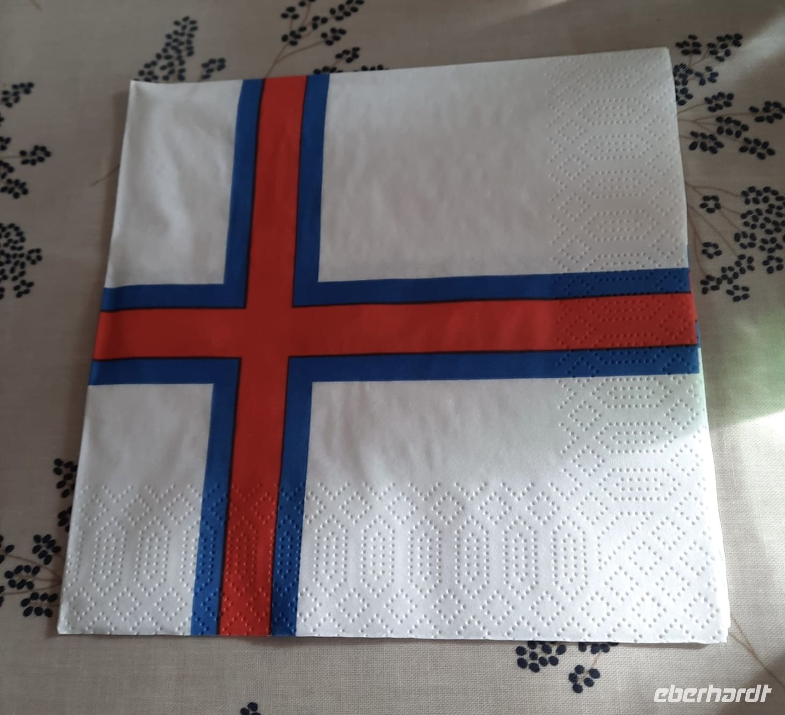 Flagge der Färöer Inseln