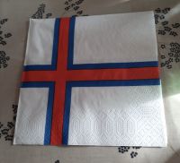 Flagge der Färöer Inseln