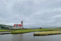 Faröer - Sandavágur Kirche
