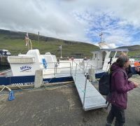 Faröer - Hafen Sørvágur