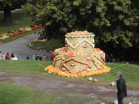 Kürbisse im Barockschloss