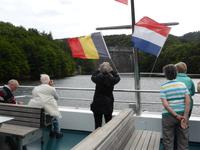 Annäherung an die Urftseemauer