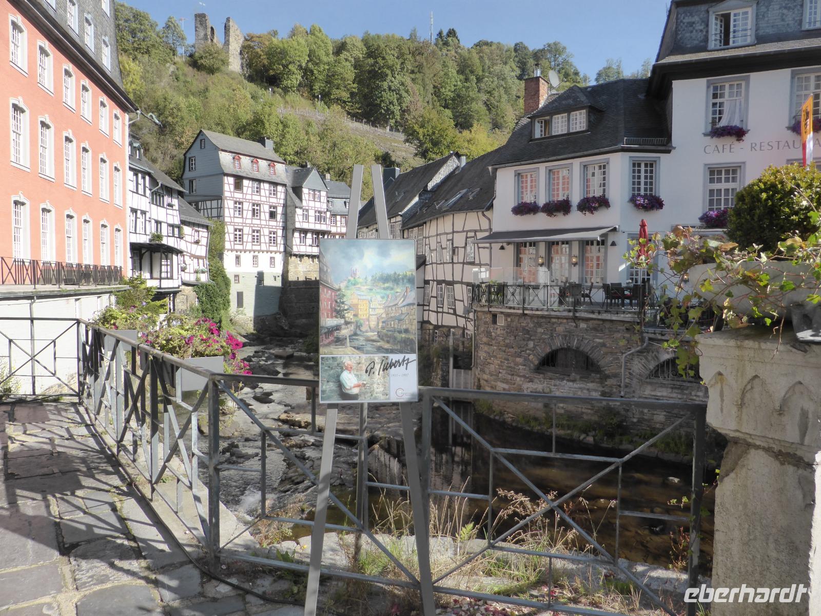 Monschau - beim Rundgang durch die Stadt.