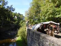 Entlang der Rur in Monschau.