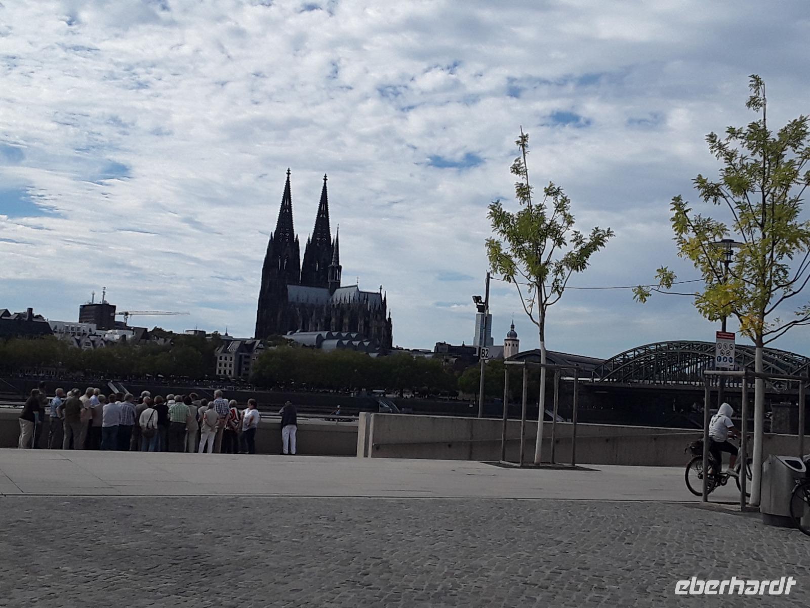 Blick auf den Kölner Dom.