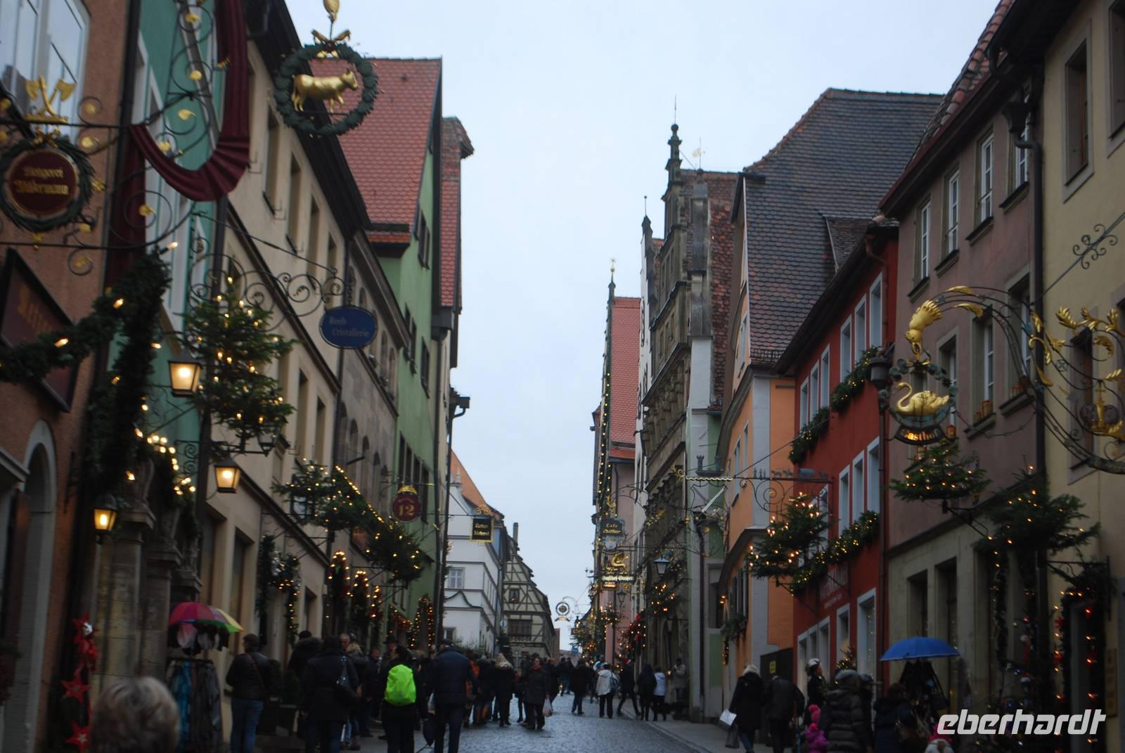008. Hauptstraße Rothenburg ob der Tauber
