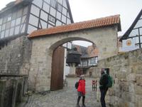 Quedlingburg , auf dem Weg zum Schlossberg