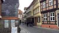 Quedlingburg , auf dem Weg zum Schlossberg