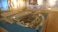 Ein Modell der Werft