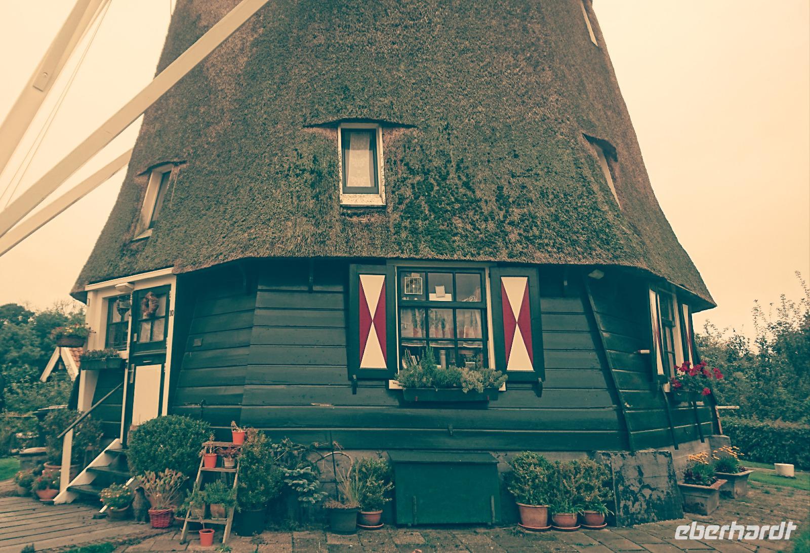 Der gemütliche Wohnbereich der Mühle