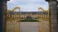 Das goldene Tor, beliebt bei Brautpaaren, Herrenhäuser Gärten