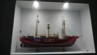 Eines der alten Schiffe, die in der Werft gebaut wurden