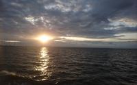 Wunderschöne Abendstimmung an der Grenze zu den Niederlanden
