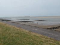 Blick vom Deich aufs Wattenmeer