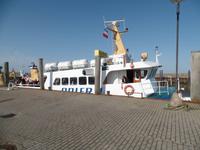 unser Schiff zur Hallig Hooge