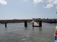 Blick zur Hallig Hooge