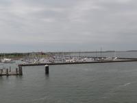 Blick zum Sportboothafen Föhr