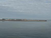 Blick zur Insel Roem