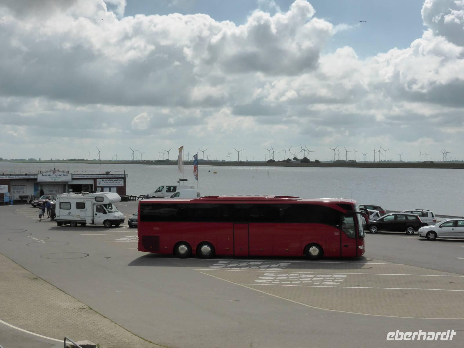 Eidersperrwerk - unser Bus