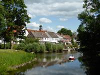 Friedrichstadt - Blick zur Stadt