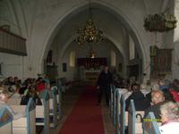 in der Kirche in Nieblum