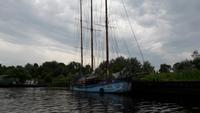 alter Kutter im Hafen Friedrichstadt
