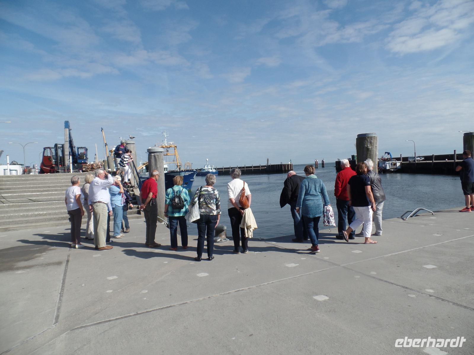 am Hafen in Rantum