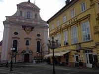 050_Stadtpfarrkirche und Hotel zu Post Bad Ischl 