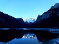 Gosausee_Blick auf das Dachsteinmassiv