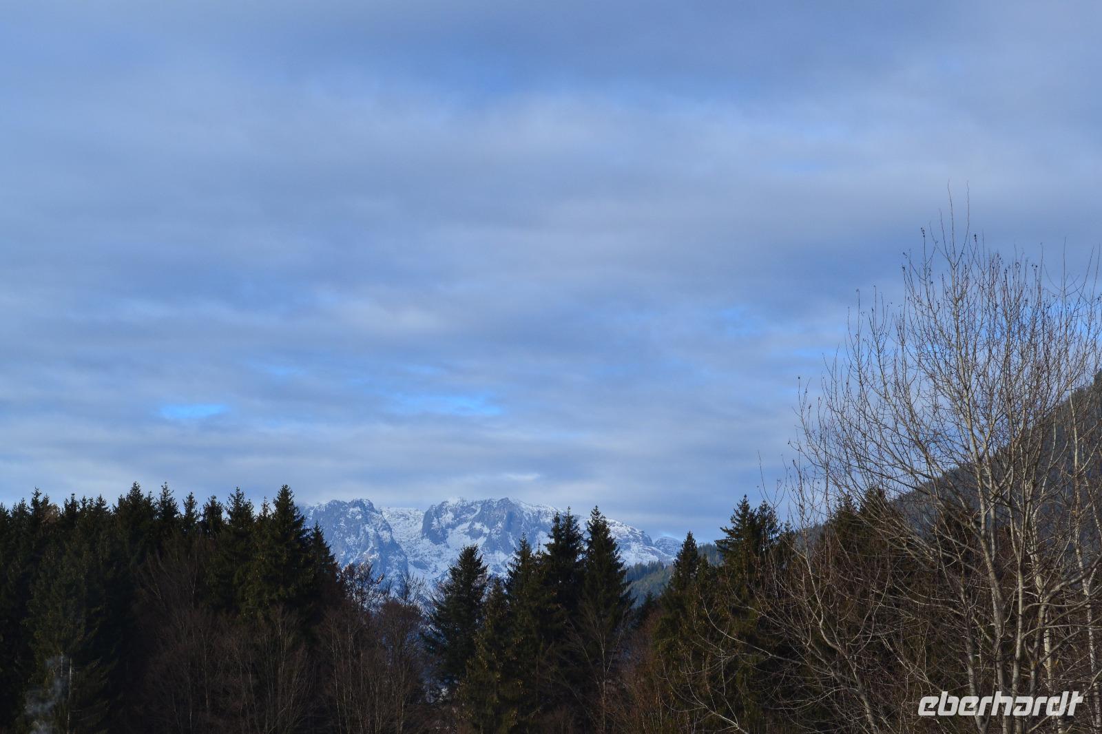 Auf der Fahrt nach Bad Reichenhall
