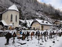 Hallstatt - Friedhof mit Beinhaus