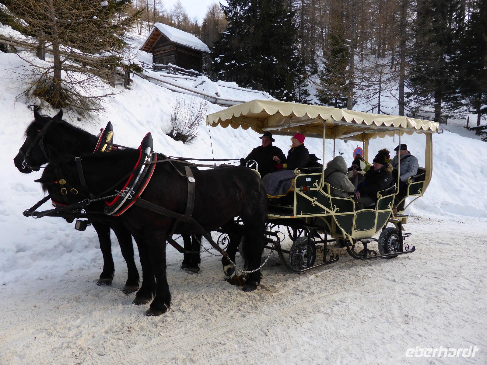 Katschberg - Pferdeschlittenfahrt