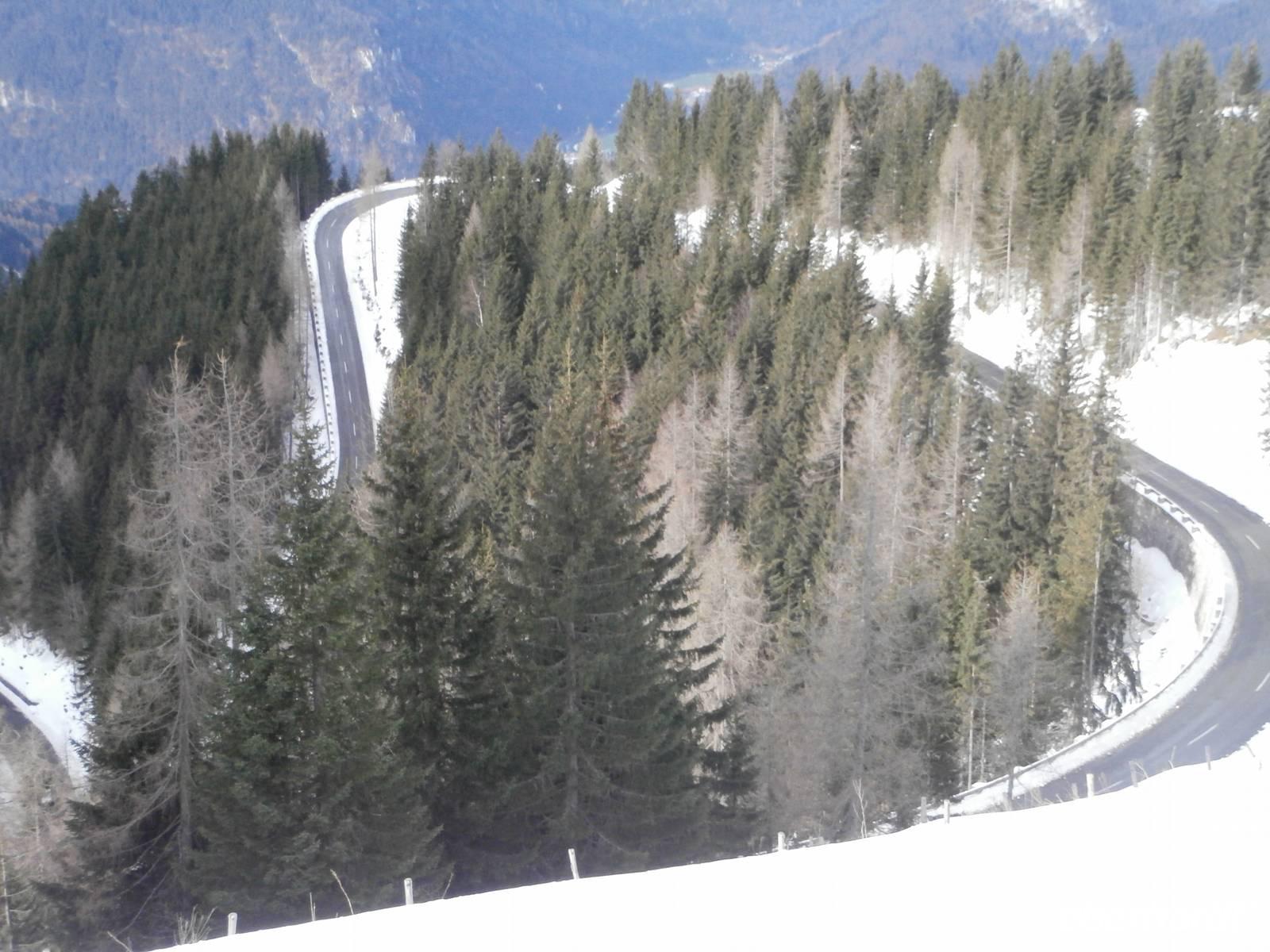 Rossfeldhöhenstrasse-1560 m. ü. NN, 16 km lg.