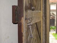 Kirchendetail bei Roudnice