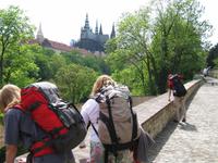 Prager Burg wandernd erreicht