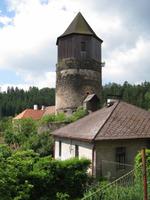 Burgen an der Sazava