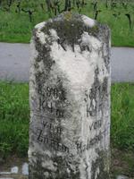 Grenzstein bei Znaim